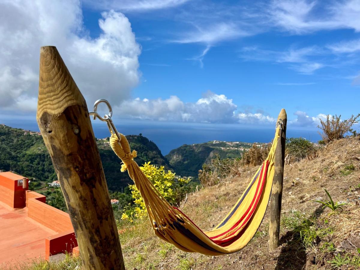 Casa Pico Ruivo Caldeirao Verde Madeira Santana  Buitenkant foto